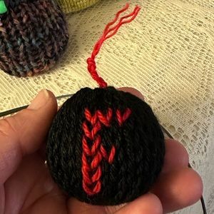 F Bomb 💣 Funny Office Supplies, Emotional Support Plushy Toy, Black, Red